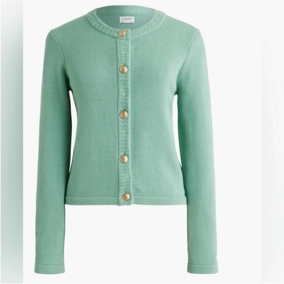 J. Crew Sweaters - J. Crew Seafoam Lady Jacket Cardigan